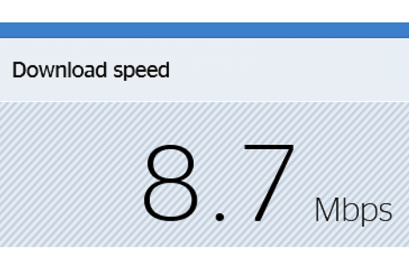 Do your download speeds meet the national minimum?
