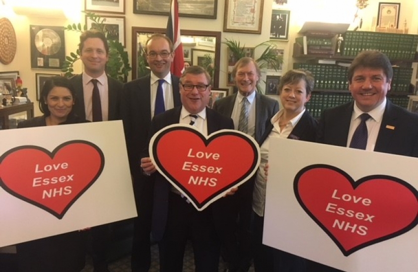Alex Burghart MP Love Essex NHS