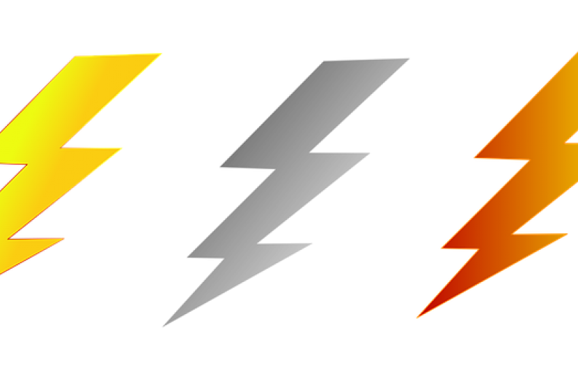 Lightning symbols Pixabay