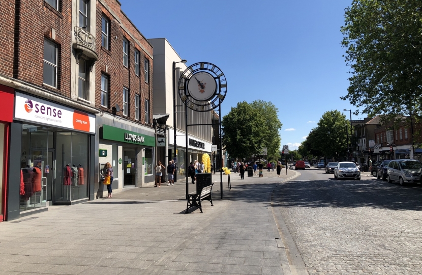 Brentwood High Street open for business