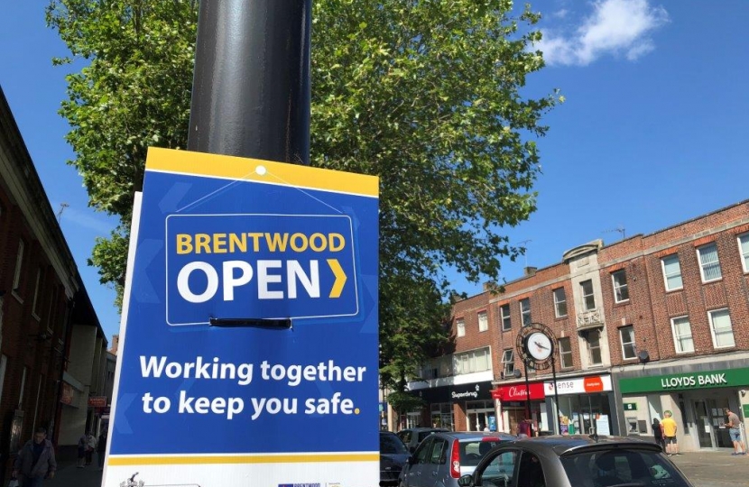 Brentwood High Street Open for Business