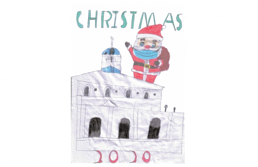 2020 Christmas Card Competition Winner - Neave, St Joseph The Worker