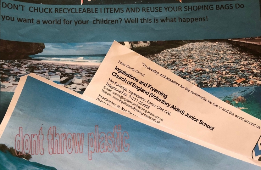 Ingatestone Junior School Plastic Pollution Project