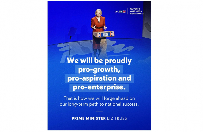 PM Liz Truss Conference Speech (CCHQ)