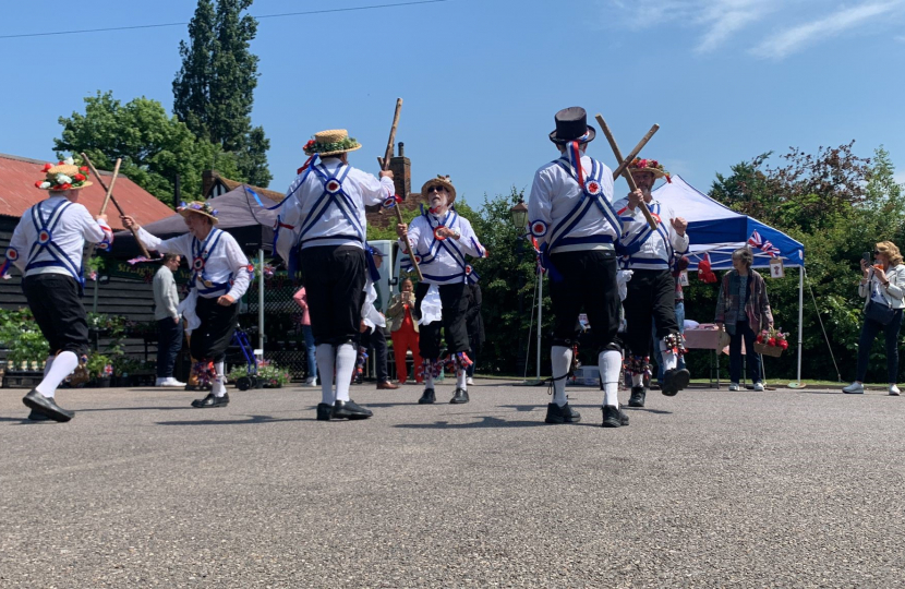 Jubilee Celebrations at the White Hart in Moreton
