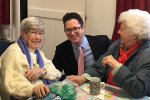 Eileen and Irene with Alex Burghart MP 2019
