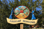 Abbess Roding sign