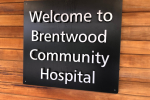 Pic Brentwood Community Hospital Sign