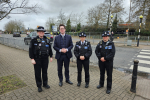Alex Burghart MP with Brentwood's Local Policing Team