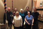 Alex Burghart MP with Willingale Bell Ringers