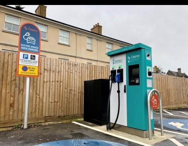 EV Charger at Brentwood Town Hall